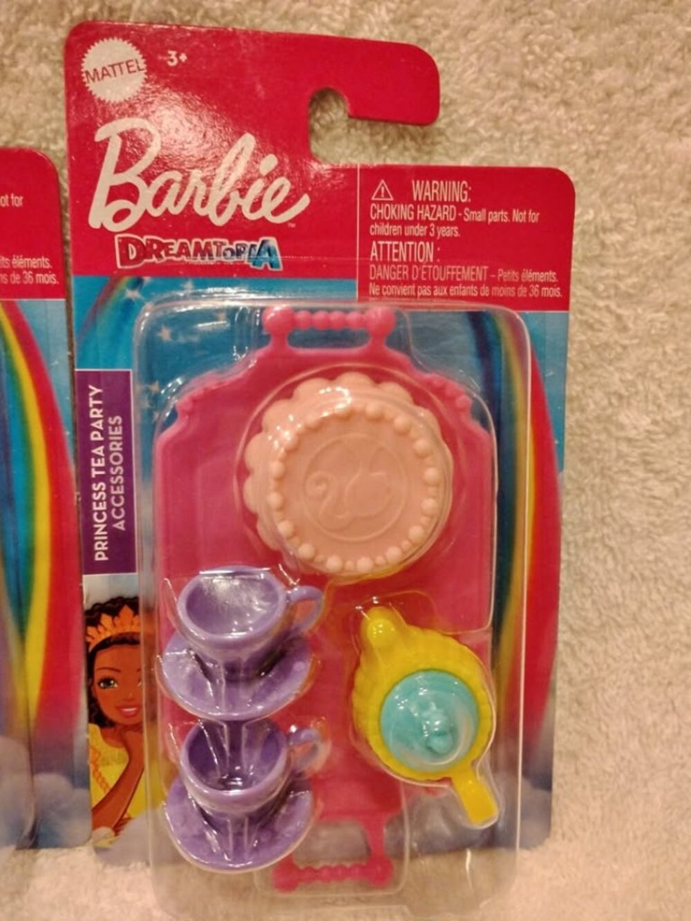 Barbie Dreamtopia Princess Tea Party Accessories - NEW on Card